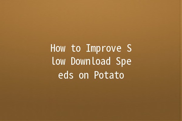 How to Improve Slow Download Speeds on Potato 🥔💻