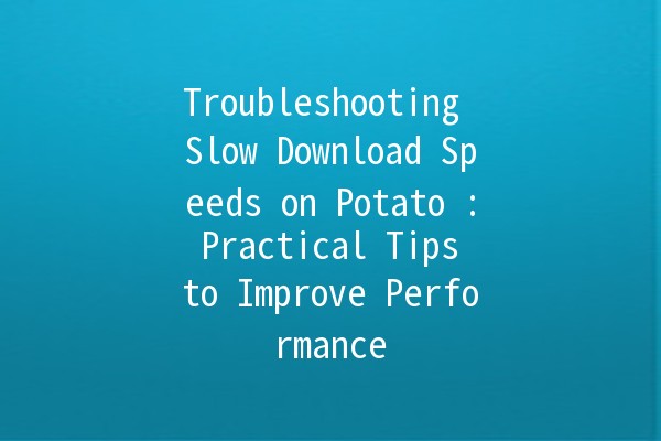 Troubleshooting Slow Download Speeds on Potato 🍟: Practical Tips to Improve Performance