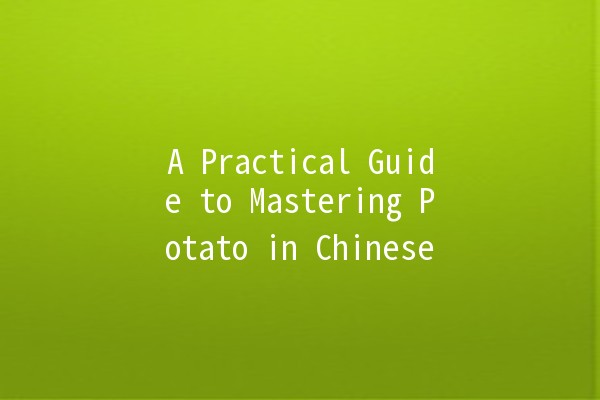 A Practical Guide to Mastering Potato in Chinese 🥔✨