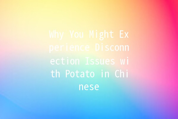 Why You Might Experience Disconnection Issues with Potato in Chinese 🌐🥔